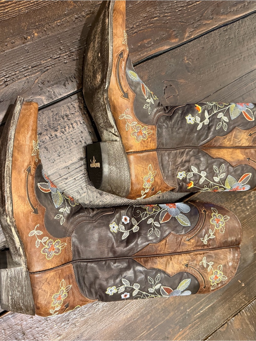 Old Gringo Bonnie Size 8.5 like new! Embroidered Western Boots - Picture 5 of 10